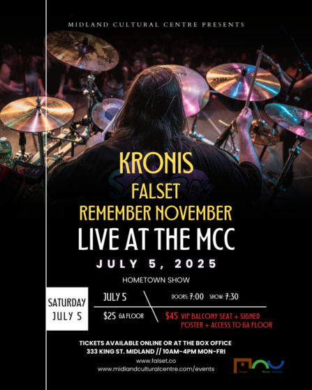 KRONIS with Falset at the MCC (Midland Cultural Center) 
